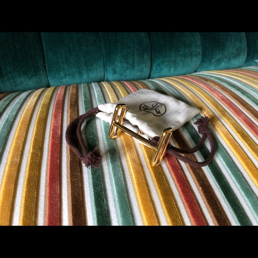Hermes Gold Belt Buckle